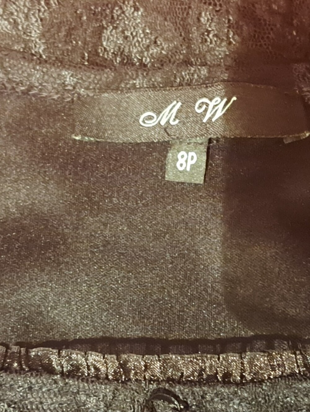 Black Lace Top - Picture 4 of 4